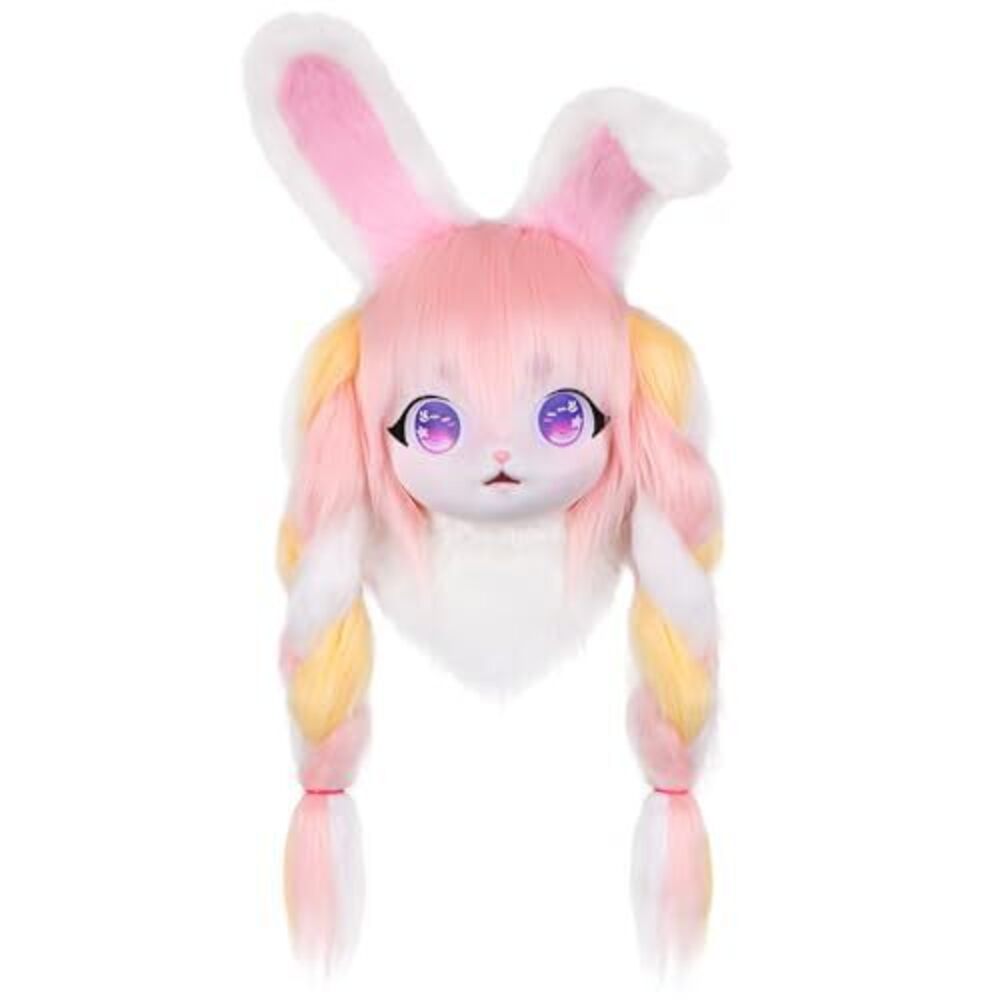 4480 Fursuit Headgear Cosplay Furry Wearable Cute Mask Halloween Masquerade